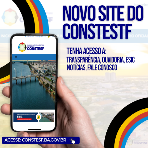 Novo site do Constesf
